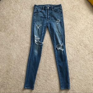 America Eagle High Rise Jeggings